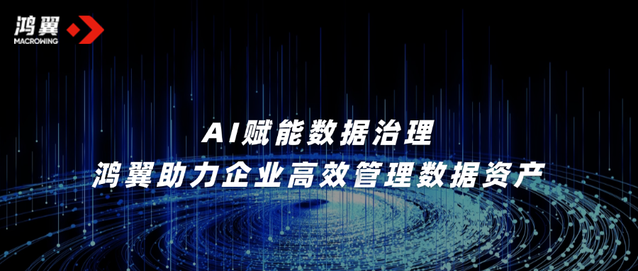 AI賦能數據治理，鴻翼助力企業高效管理數據資產